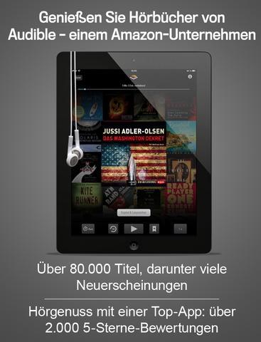Audible Hörbuch-App für iOS – Für alle die lieber ein Buch hören, anstatt es zu lesen