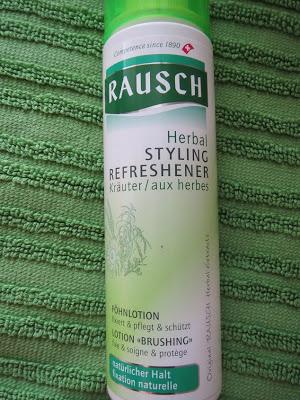 Review: Rausch Herbal Styling Refreshener