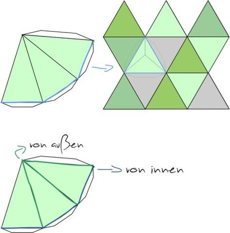 3D Framed Triangles - DIY