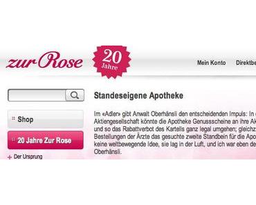 Diese Rose stinkt.