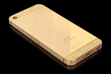 Luxuriöses Smartphone – iPhone 5S Swarovski Style