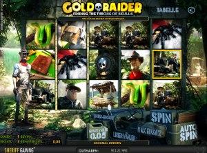 Kostenlos den Geldspielautomat Gold Raider spielen