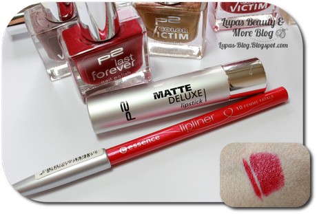 p2 Matte Deluxe lipstick  