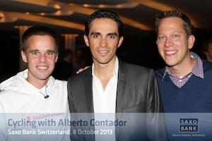 Saxo Bank Ride with Alberto Contador