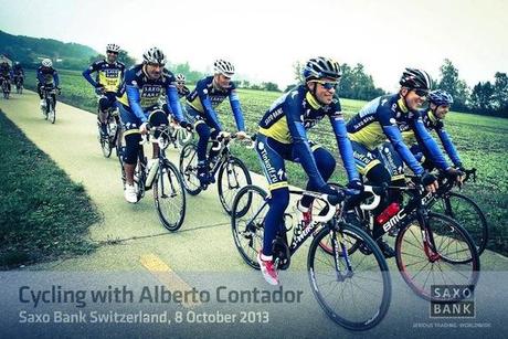 Saxo Bank Ride with Alberto Contador