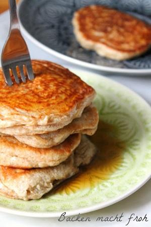 Vollkorn-Pancakes
