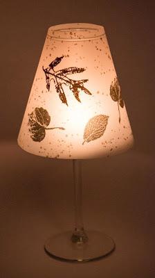 Herbstliche Lampenschirme aus Vellum mit Stampin`Up!