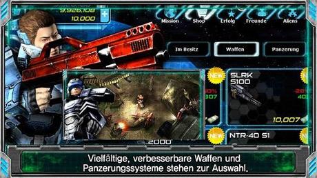 Alienjäger EX – Umfangreicher Shooter mit guter Grafik ab sofort kostenlos im Play Store