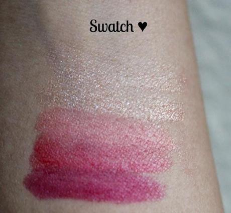 Swatch: p2 Beauty Stories - fall in love lip palette 010 warm temptation