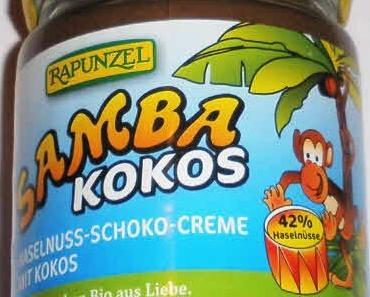 Samba Kokos &#8211; Haselnuss-Schoko-Creme mit Kokos &#8211; von Rapunzel