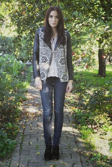 OOTD: Aztec Jacket