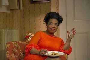 Oprah Winfrey als Cecils Ehefrau Gloria Gaines.