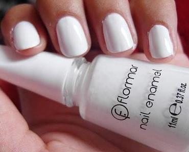 Nagellack: Flormar - 400 weiß