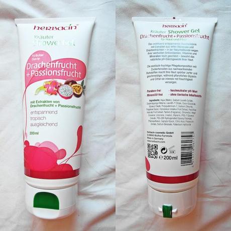 Test: Herbacin Kräuter Shower Gel Drachenfrucht + Passionsfrucht