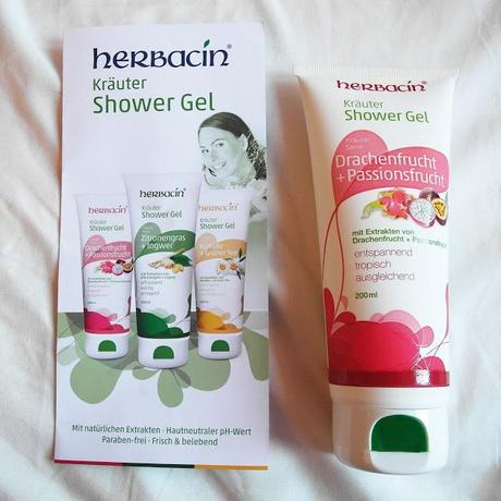 Test: Herbacin Kräuter Shower Gel Drachenfrucht + Passionsfrucht