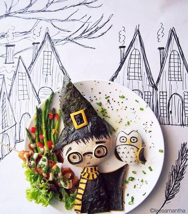 Food art: Dekorierte Teller von Samantha Lee