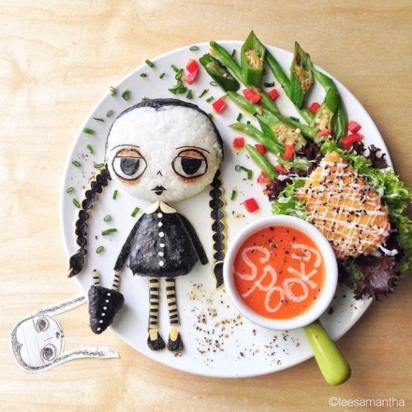 Food art: Dekorierte Teller von Samantha Lee