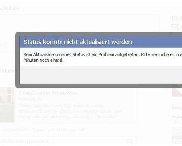 Ausfall bei Facebook