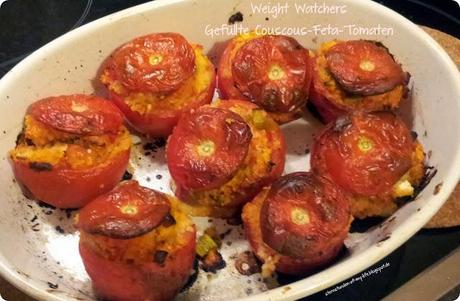 [Rezept] Weight Watchers Gefüllte Couscous-Feta-Tomaten