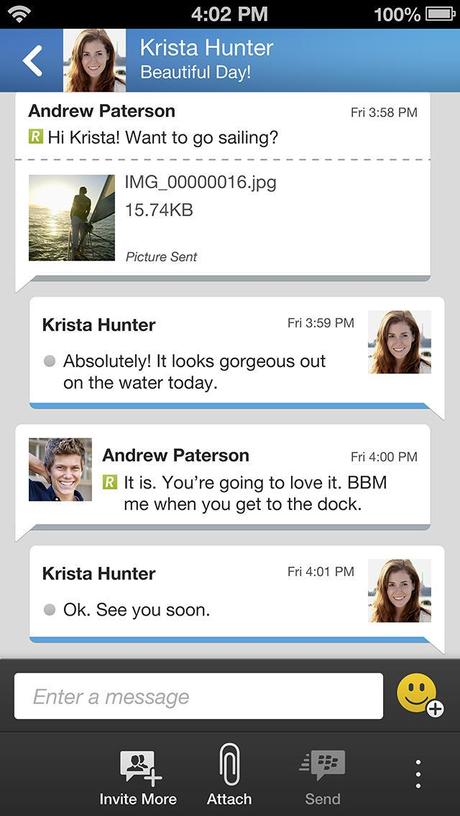 BBM – Der offizielle Blackberry Messenger hält Einzug auf dem iPhone