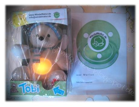 Produkttest: Tobi das Kuscheltier mit integrierten Nachtlicht und Spieluhr