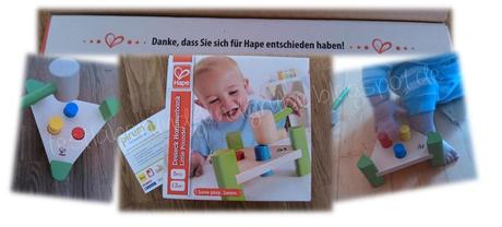 Produkttest: Hape Dreieck Hammerbank