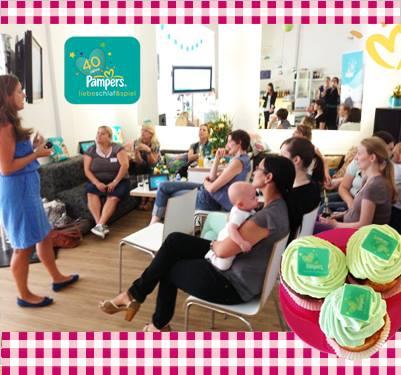 Pampers – 40 Jahre Liebe, Schlaf & Spiel & Bloggercafé