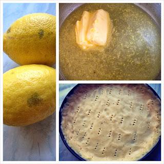 Tarte au Citron mit selbstgemachtem Lemoncurd