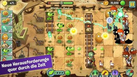 Plants vs. Zombies® 2 – Nach einer endlosen Wartezeit erblühen die Pflanzen jetzt auch im deutschen Play Store