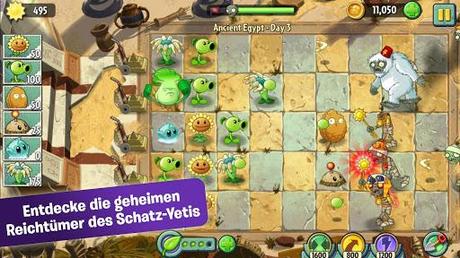 Plants vs. Zombies® 2 – Nach einer endlosen Wartezeit erblühen die Pflanzen jetzt auch im deutschen Play Store