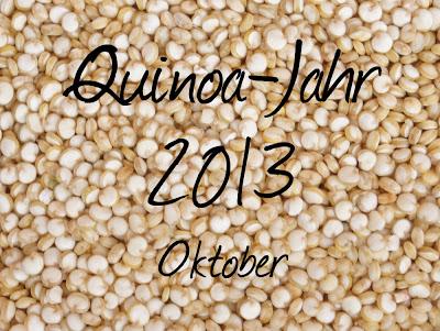 Mein Quinoa-Jahr 2013: Oktober-Rezept