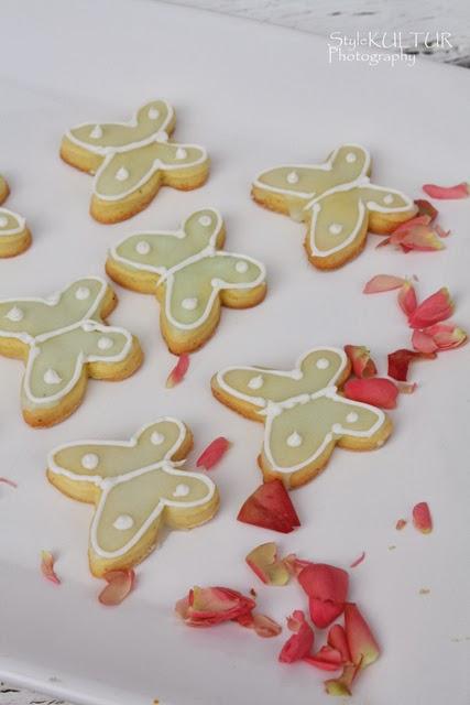 Butterfly biscuits