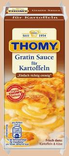 Schlemmen mit Thomy Gratin Saucen