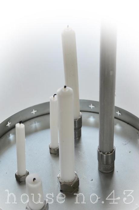 schnelles und leichtes DIY Kerzenständer -  easy peasy candleholder - Gewinner Verlosung saustarkdesign
