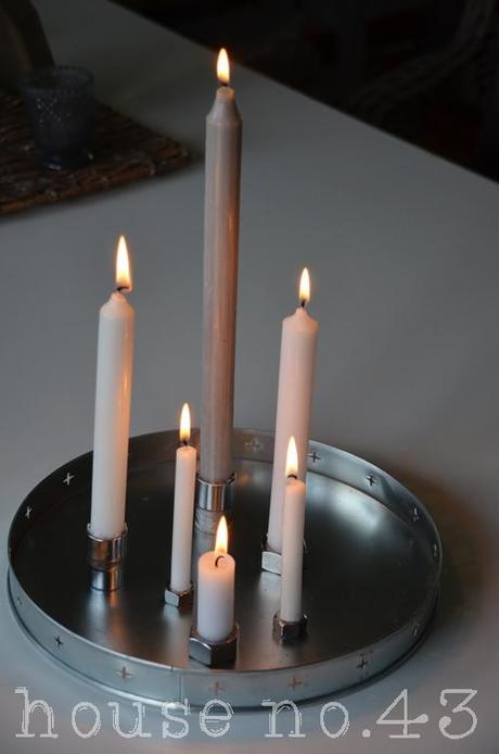 schnelles und leichtes DIY Kerzenständer -  easy peasy candleholder - Gewinner Verlosung saustarkdesign