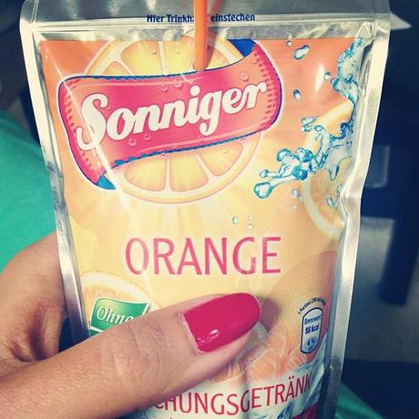 Trinkpäckchen Orange Instagram