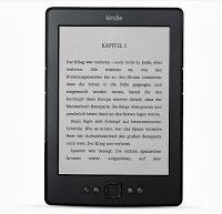 Bild zeigt den E-Book Reader, Kindle, von Amazon