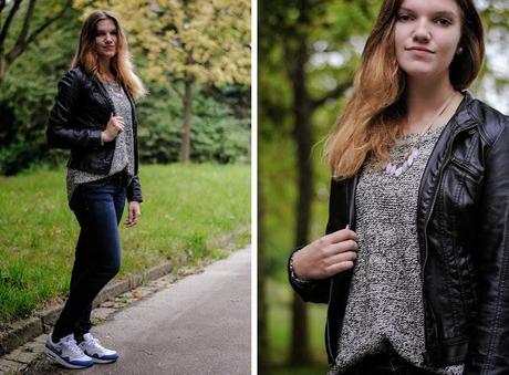 Casual Look {Lederjacke & Air Max}