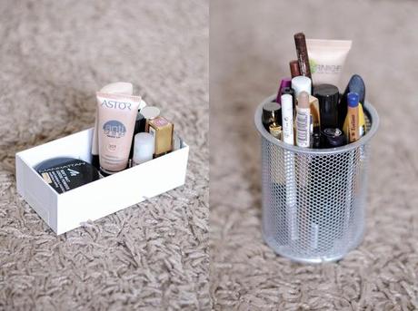 Be Organized: Schminkaufbewahrung