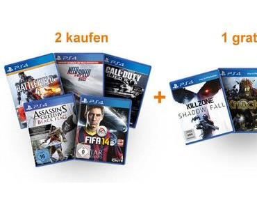 Amazon: Kaufe zwei PS4-Spiele und erhalte das dritte gratis!