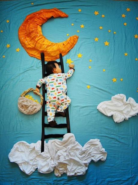 Fotografie: Eine Mutter erschafft Traumlandschaften während ihr Baby schläft