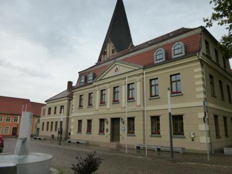 schön restauriertes Röbeler Rathaus
