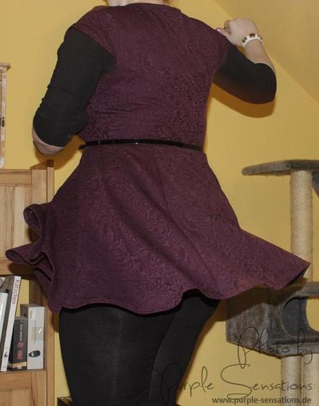 Meine neue Liebe: Bordeauxrotes Primark-Kleid