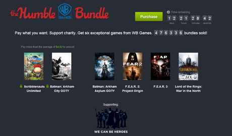 Humble11 Humblebundle: Diesmal mit Warner Bros