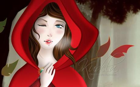 [Illustration] Red Riding Hood + Gif