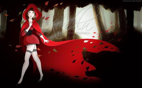 [Illustration] Red Riding Hood + Gif