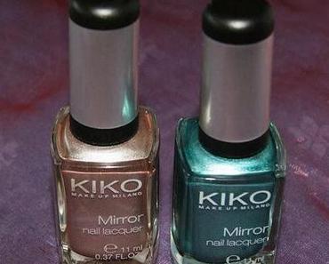 [Swatches] Kiko Mirror Nail Laquer