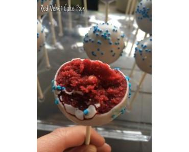 Red Velvet Kuchen für Cake Pops