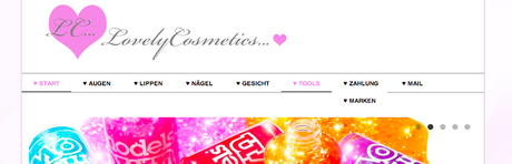 Shopempfehlung: Lovely Cosmetics