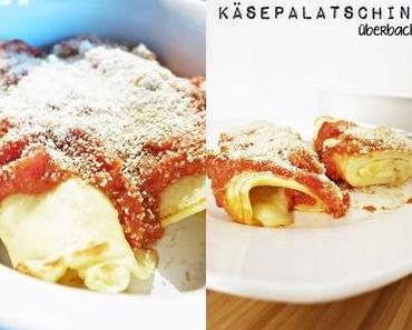 überbackene Käsepalatschinken